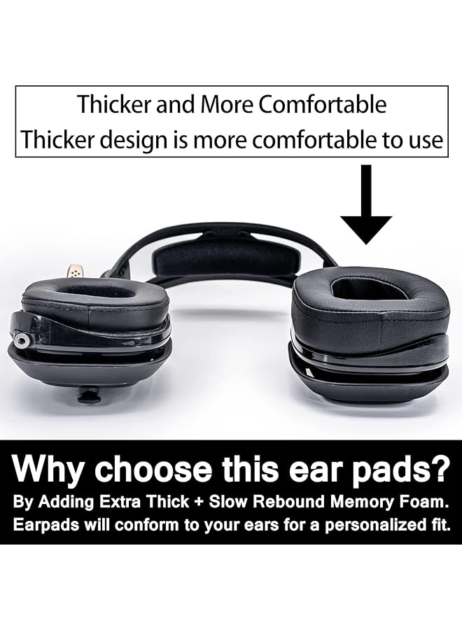 erorex Replacement Earpads And Headband Cooling Gel Replacement Earpads For Astro A50 Gen4 Gaming Headset For Astro A50 Mod Kit Astro A50 Accessories Upgrade High Density Noise Canceling Foam Black - Image 3