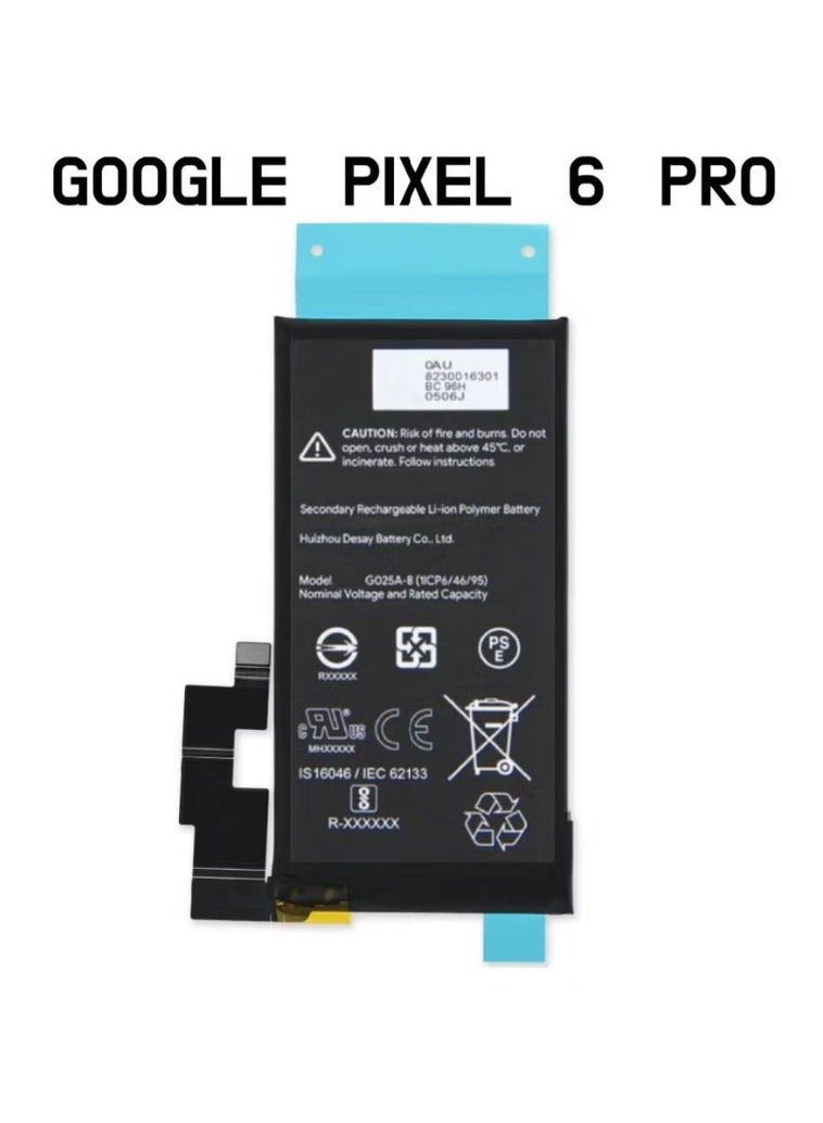 High Quality Original Replacement Battery For Google Pixel 6 Pro - Image 1