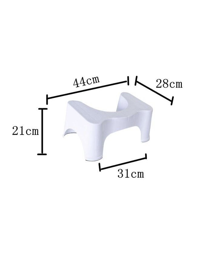Faller Squatting Toilet Foot Stool White 44x28x21centimeter  - Image 2