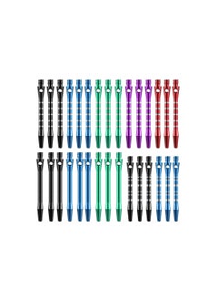 Y&D Dart Shafts, for Steel Tip Medium 2ba Thread Aluminium Alloy Stems 50 Mm 53 Mm, Replacement Harrows Accessories and Flights Most Ages of People Sports Outdoor Flight(30 Pcs)  - Image 1