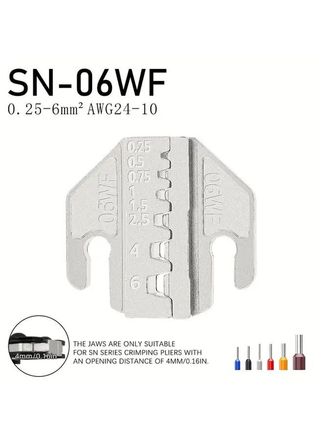 Professional Electrician Crimping Tool Kit Nickel Plated Alloy Steel 06WF Jaw - Image 1