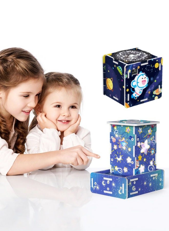3 Pack STEM Kits for Kids, Science Kits Craft for Kids, Optical Experiments 3D Puzzle Set, Scientific Experiment DIY Building Kits, STEM Activities Toy for Boys Girls (Star Lights/Fiber Optic Lights/Starry Sky Lights)  - Image 3