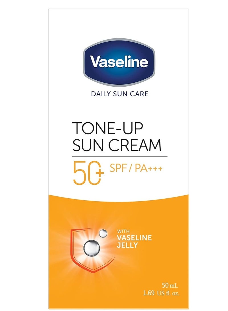 Vaseline Daily Sun Cream With SPF 50 White 50ml - Image 1