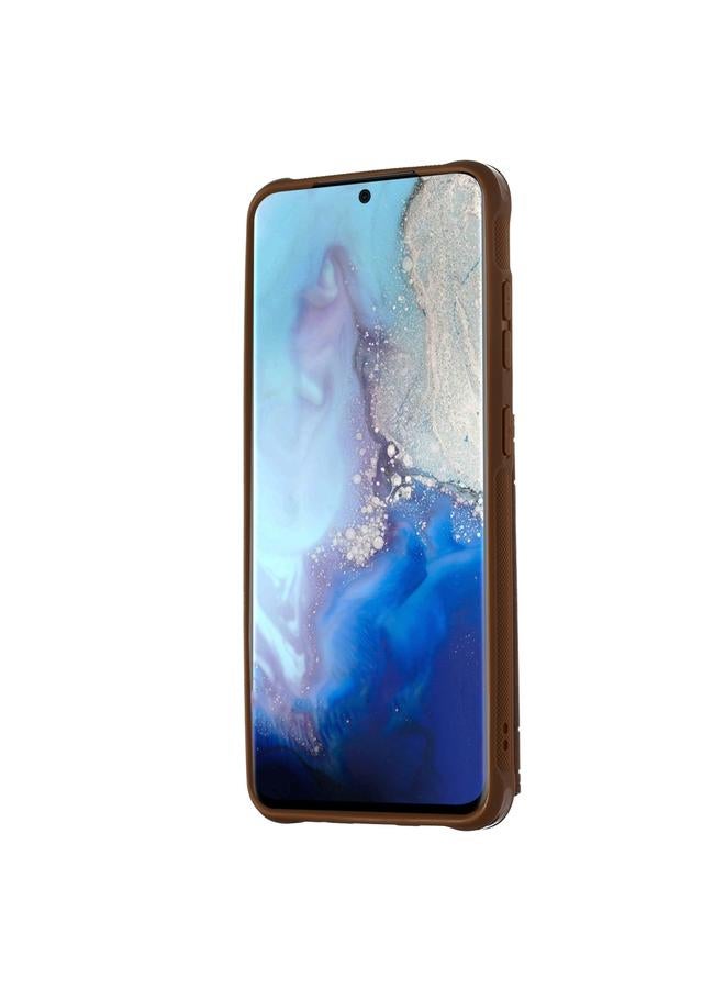 Zaboon Case For Galaxy S20 Sun Flower Pattern Embossed Horizontal Drop-proof Mobile Phone Case with Card Slots & Wallet & Photo Holder & Stand Function - Image 3