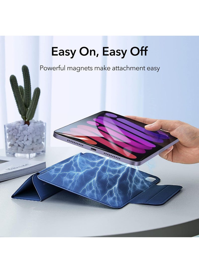 Captaintech iPad Mini 6 Case (8.3 inch 2021) - Ultra-Slim Magnetic Cover with Auto Sleep/Wake, 2-Way Stand u0026 Apple Pencil 2 Holder | Rebound Series Protective Shell - Image 4