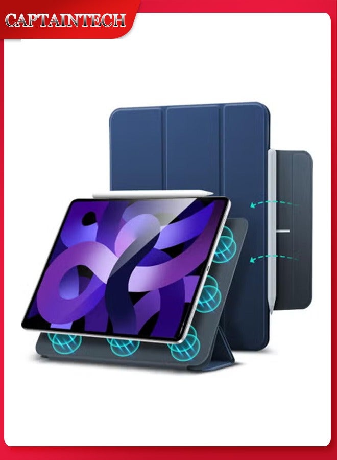 Captaintech iPad Mini 6 Case (8.3 inch 2021) - Ultra-Slim Magnetic Cover with Auto Sleep/Wake, 2-Way Stand u0026 Apple Pencil 2 Holder | Rebound Series Protective Shell - Image 1