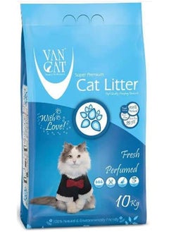 VAN CAT White Clumping Bentonite Cat Litter Fresh 10Kg  - Image 4