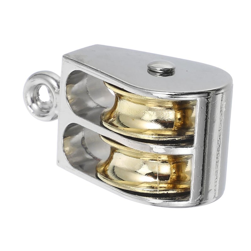 Heavy Duty Bearing Pulley Wheel For Lifting Smooth Sliding Noise Reduction - Image 2