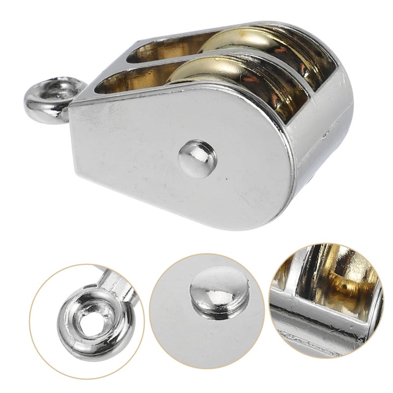 Heavy Duty Bearing Pulley Wheel For Lifting Smooth Sliding Noise Reduction - Image 3