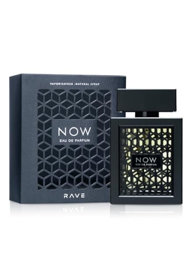 RAVE Lattafa Rave Now Black Men Eau de Parfum 100ml - Image 3