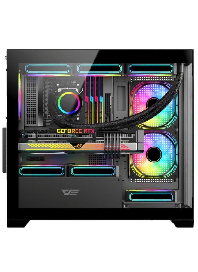 آيجو كمبيوتر ألعاب متطور | i5-12400F | RTX 3050 | ذاكرة وصول عشوائي (RAM) سعة 16 جيجابايت | قرص SSD سعة 500 جيجابايت | تبريد سائل | أداء فائق  - Image 2