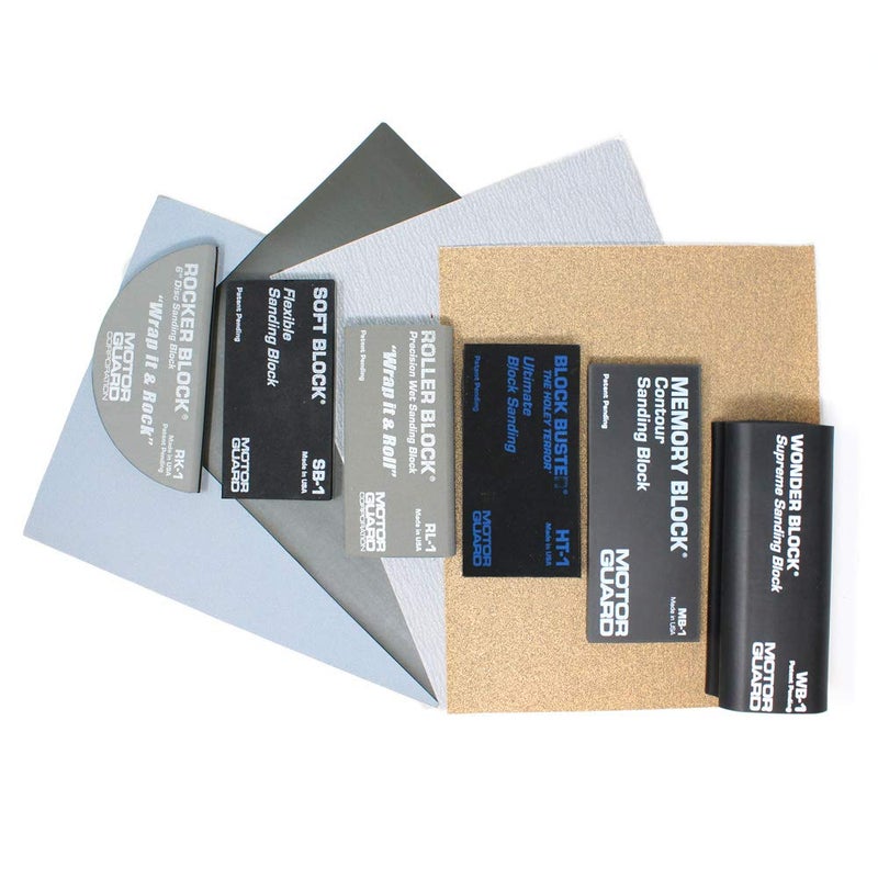 Motor Guard - 6Pc Sanding Block Assortment (AP-2), One Size - Image 4