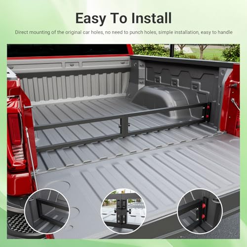 SZYANG Truck Bed Divider Compatible with 20192026 Chevy Silverado GMC Sierra 1500 Truck Bed Organizer Cargo Manager Replacement for 1926 Chevy Silverado Accessories - Image 3