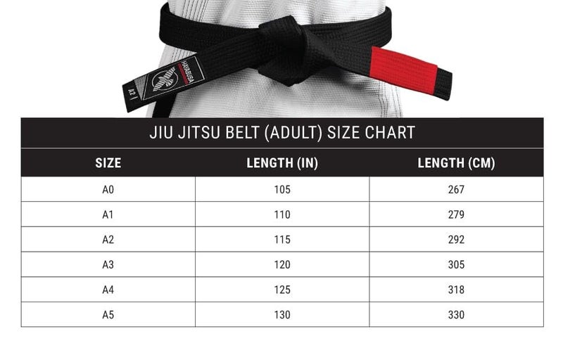 Hayabusa 2.0 Adult BJJ Belt - Premium Quality, IBJJF Compliant, Reinforced Double Stitching - White, A3 - Image 5