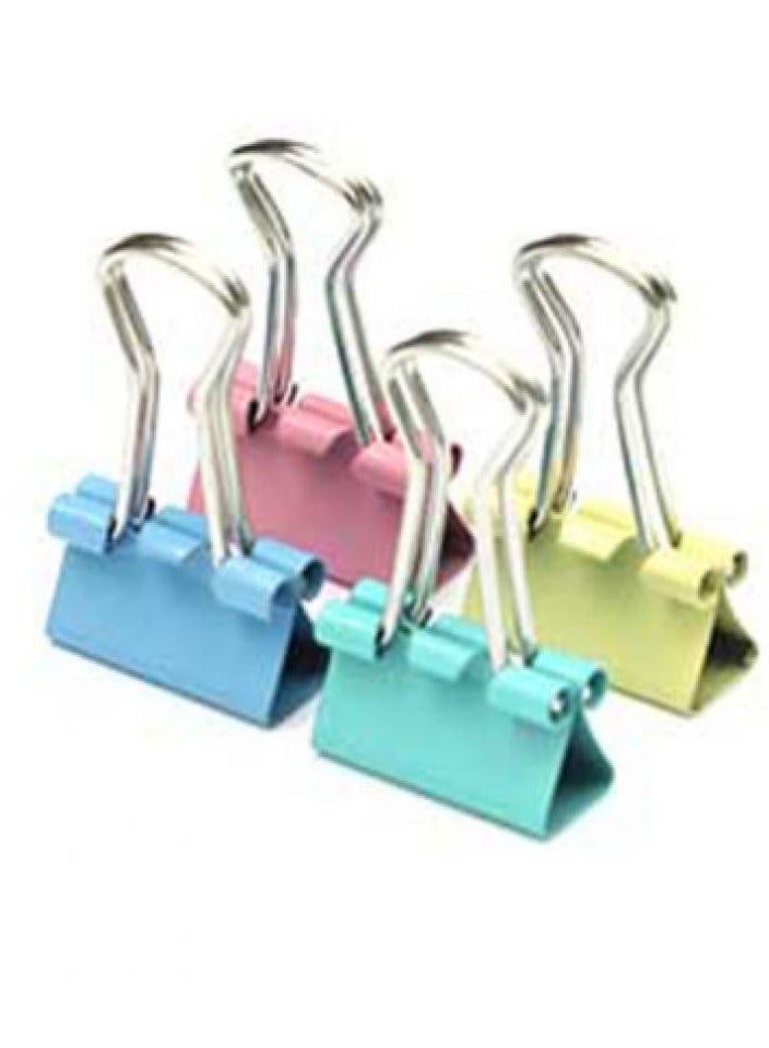 2 حزمة من مشابك الورق، مشابك ورق متنوعة متعددة الألوان (88 قطعة) - Image 4