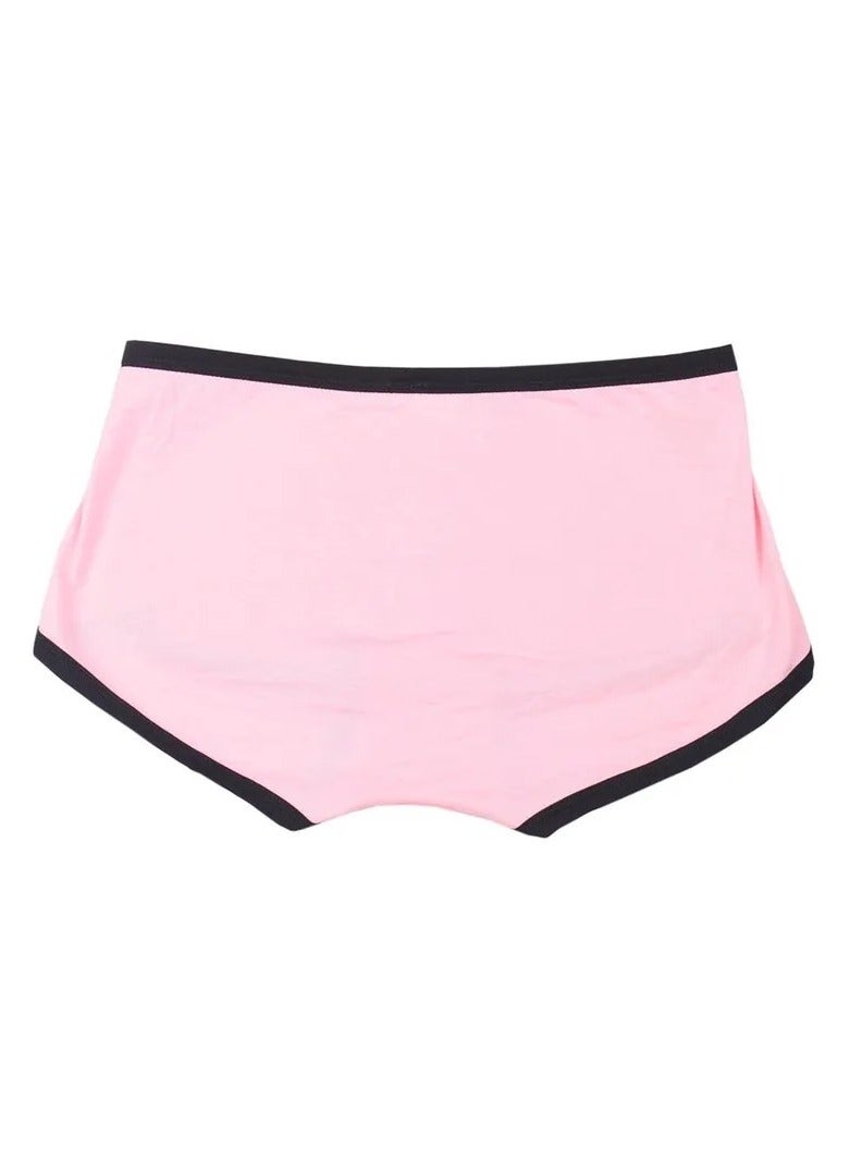 4 Pieces Elegant Soft Cotton Boyshort Panties - Image 2
