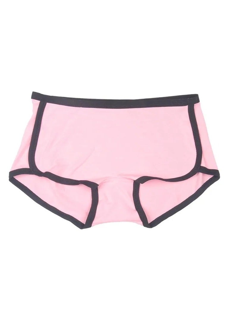 4 Pieces Elegant Soft Cotton Boyshort Panties - Image 3