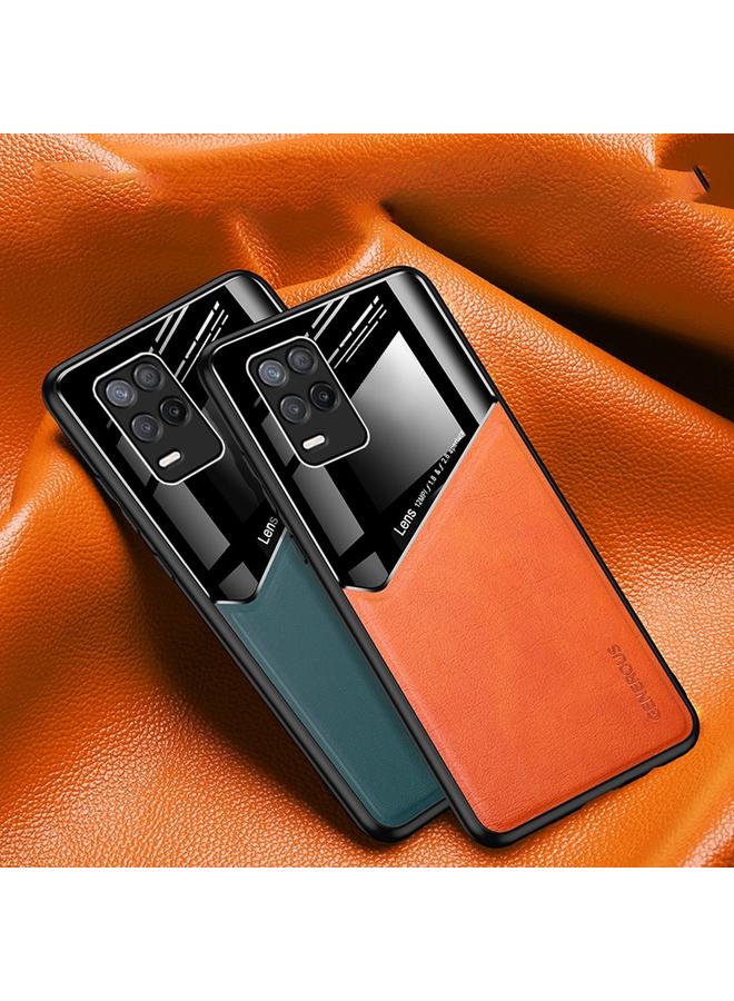 S-TOP Case For Realme 8 5G All-inclusive Leather Organic Glass Phone Case - Image 2