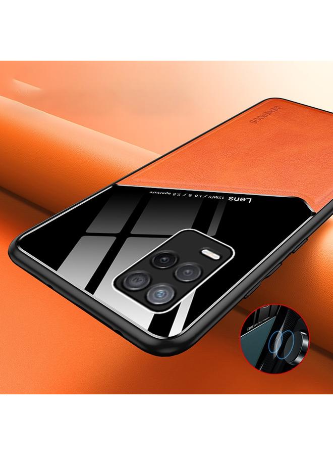 S-TOP Case For Realme 8 5G All-inclusive Leather Organic Glass Phone Case - Image 3