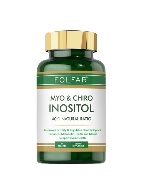 Myo & D-Chiro -Inositol (40:1 Ratio) -90 Tablets