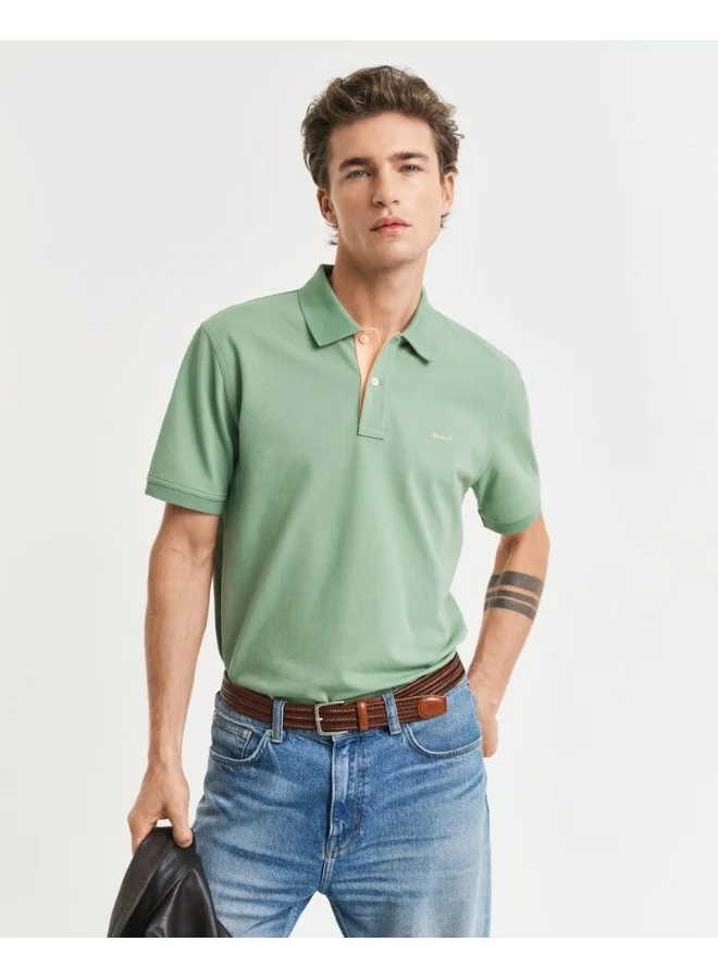 GANT Contrast Piqué Polo Shirt