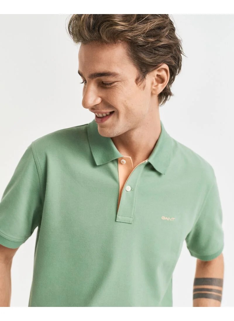 GANT Contrast Piqué Polo Shirt