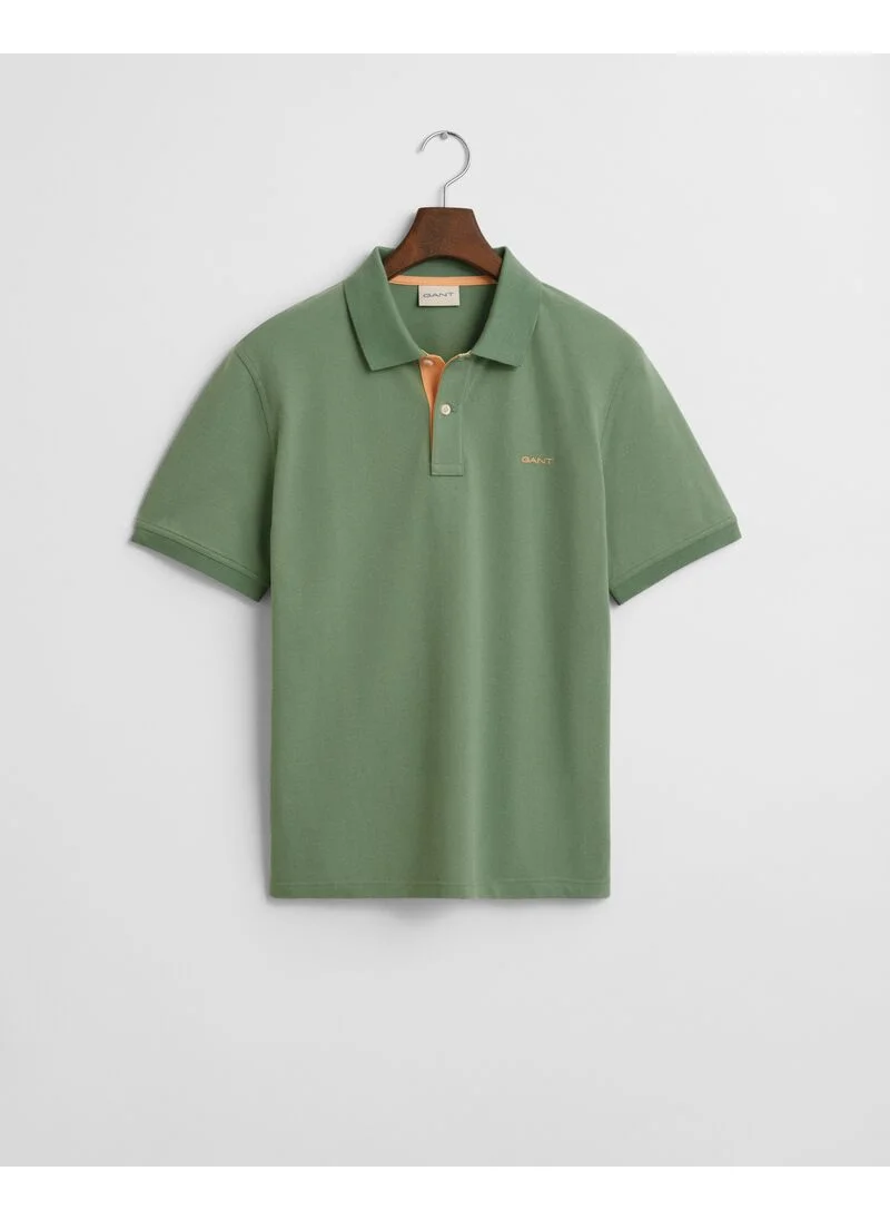 GANT Contrast Piqué Polo Shirt
