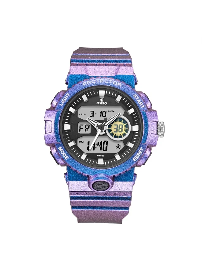 ASTRO Kids Polyurethane Analog-Digital Watch A24802-PPNN - 47 mm