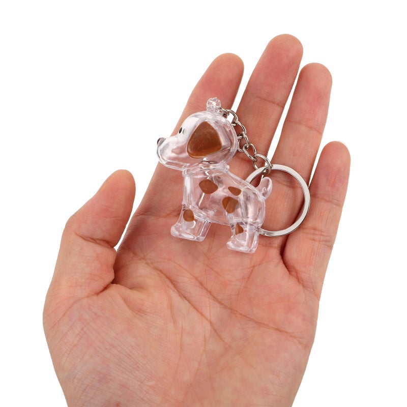 6pcs Pet Hair Keepsake Box: Cute Memorial Keychain - Dog Whisker Capsule Pendant - Pet Memorial Storage Organizer - Image 3