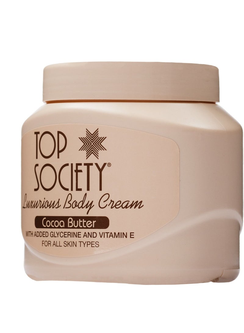 توب سوسيتي كريم ترطيب الجسم بخلاصة زبده الكاكاو - Image 2
