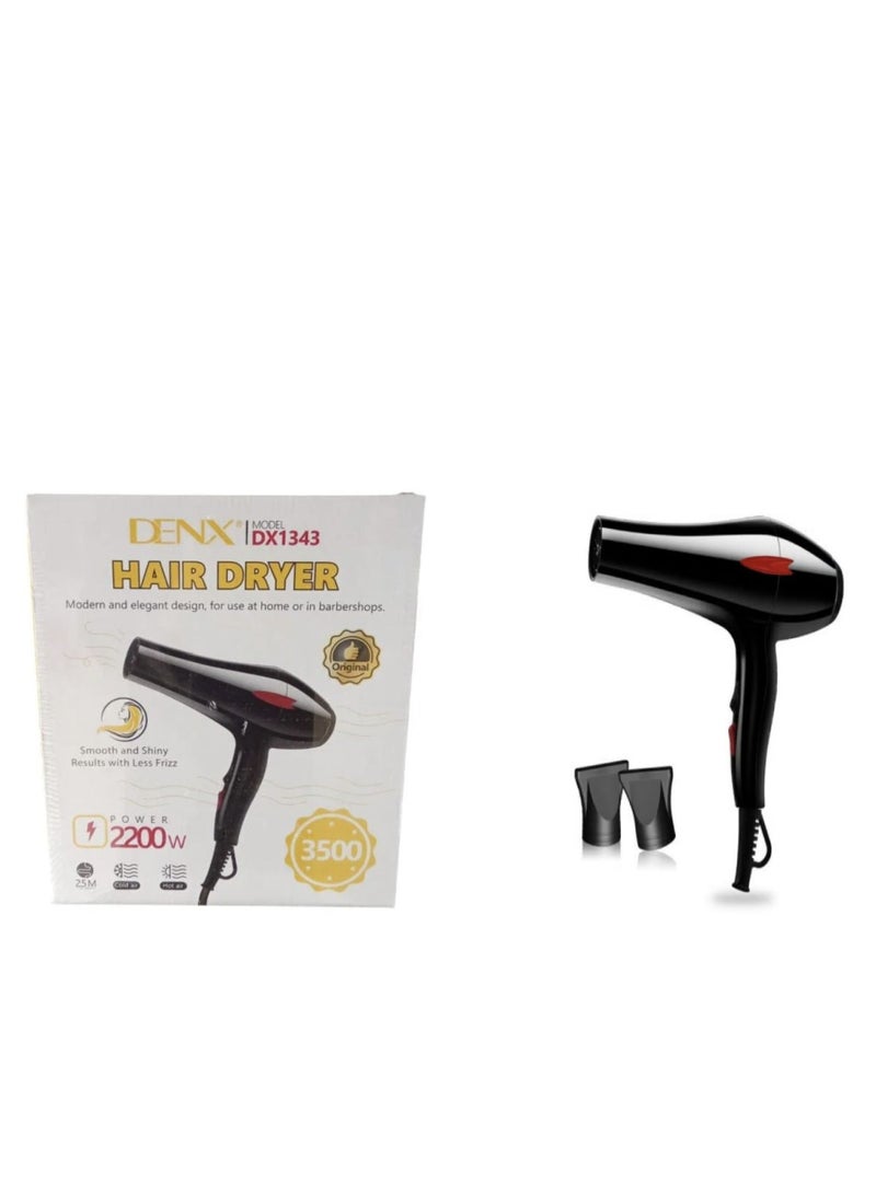 Denx Advanced Hair Dryer With a Power Of 2200 Watt