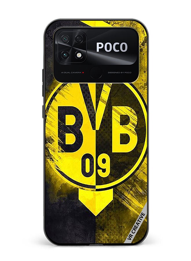 VR CREATIVE Protective Case Cover For Xiaomi Poco C40 Bvb 09 Logo Design  Multicolour - Image 1