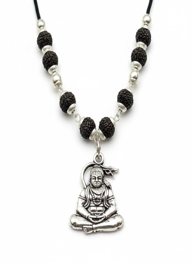 CHARMS Bajrangbali Rudraksha Pendant Necklace - Image 1