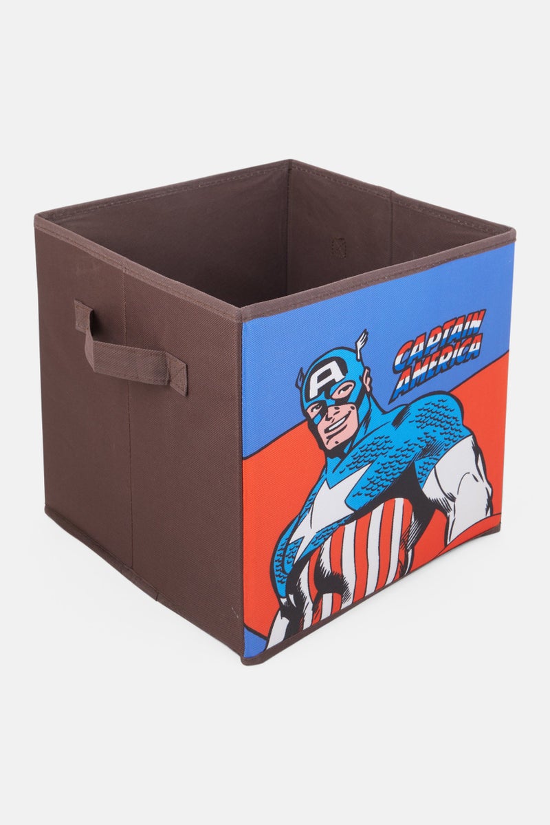 MARVEL Captain America Folding Storage, Blue/Red - Image 1
