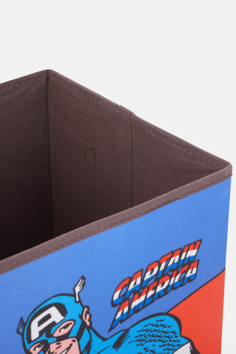 MARVEL Captain America Folding Storage, Blue/Red - Image 2
