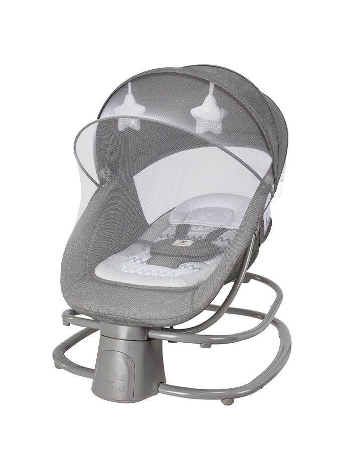 Mastela 4-in-1 Adjustable Seat with Bluetooth App Control, Detachable Independent Rocking Chair - Image 3