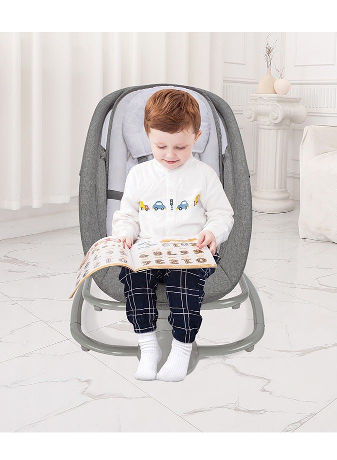 Mastela 4-in-1 Adjustable Seat with Bluetooth App Control, Detachable Independent Rocking Chair - Image 4