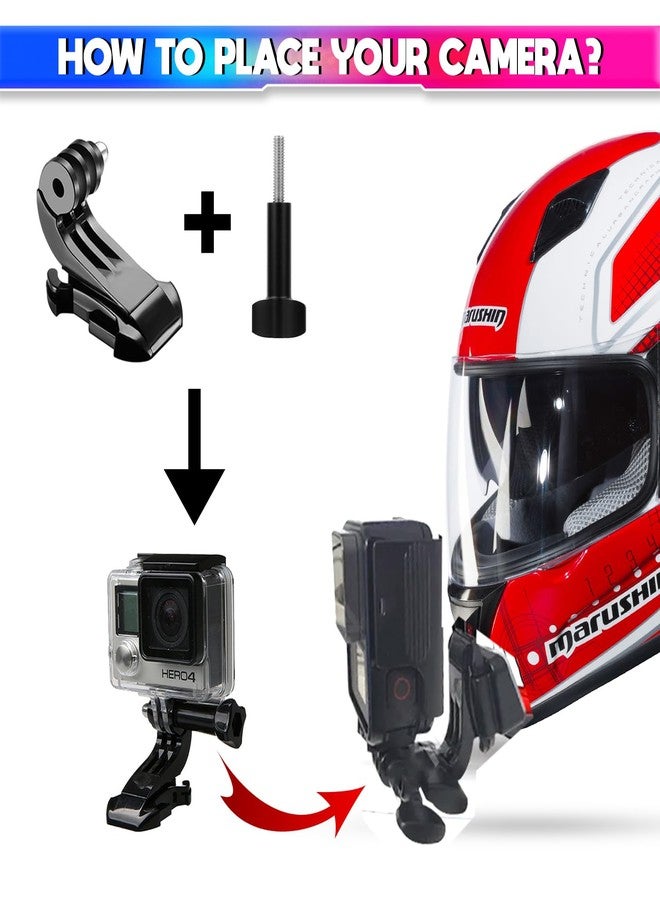 amiciCare Action Camera Mount for HJC RPHA11 Helmet - Image 4