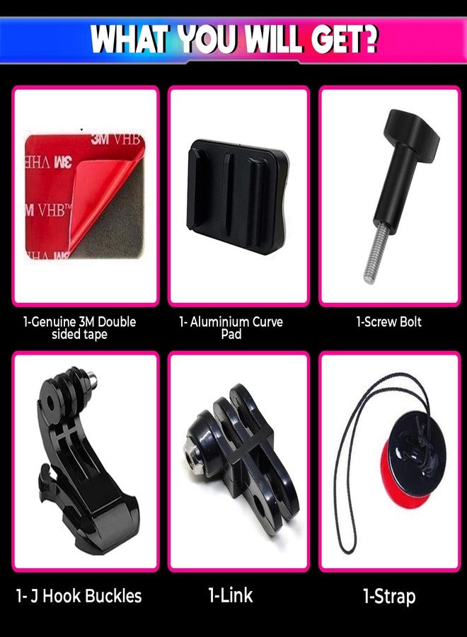 amiciCare Action Camera Mount for HJC RPHA11 Helmet - Image 5