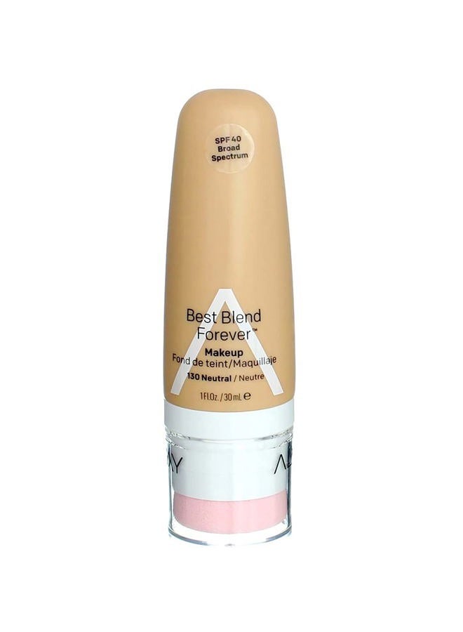 Almay Best Blend Forever Foundation, Neutral, 1 fl. oz, SPF 40 Broad Spectrum - Image 1