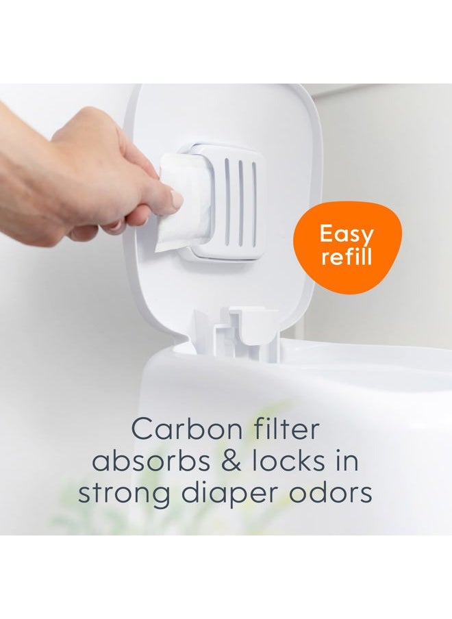 Diaper Genie Carbon Filter (4-Pack) | Diaper Pail Odor Eliminator & Deodorizer | Compatible with the Diaper Genie Complete and Expressions Pail  - Image 3