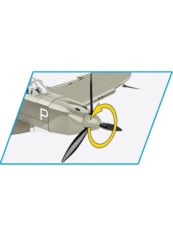 كوبي مجموعة COBI التاريخية لطائرة Bell® P-39D AIRACOBRA® من الحرب العالمية الثانية - Image 3