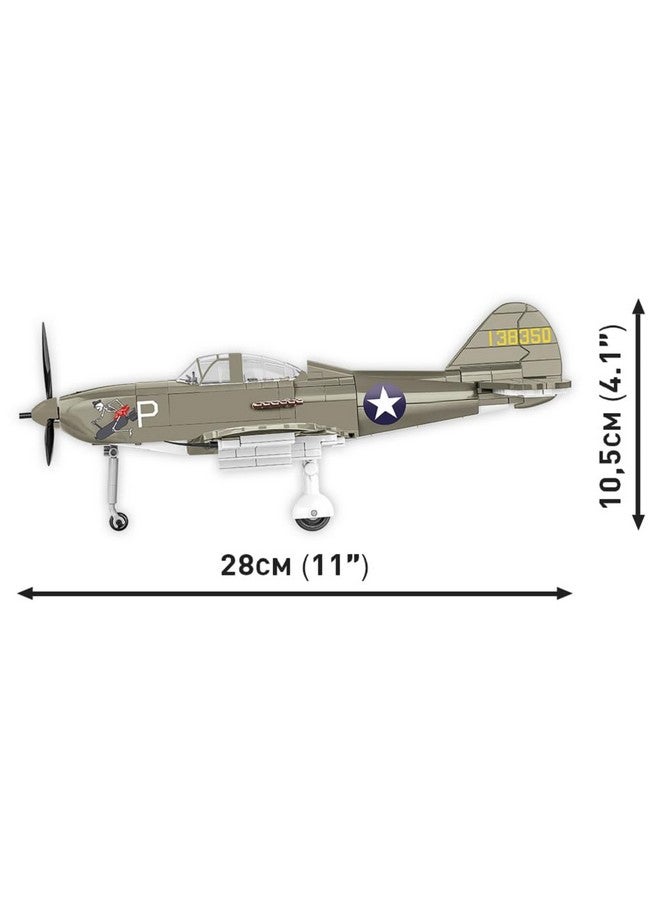 كوبي مجموعة COBI التاريخية لطائرة Bell® P-39D AIRACOBRA® من الحرب العالمية الثانية - Image 2