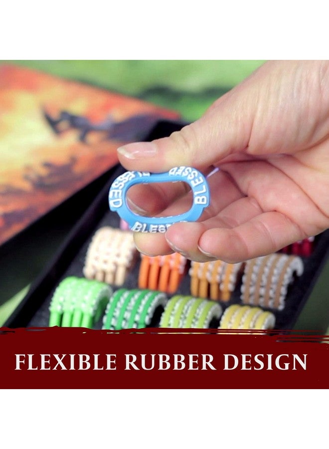 lynx DND Miniatures Condition Markers - 96 Rings to Track 24 Different Status & Spell Effects for RPG/DND Minis Like Dungeons and Dragons 5th Edition & Pathfinder Perfect DnD Gifts & D&D Accessories Tokens - Image 5