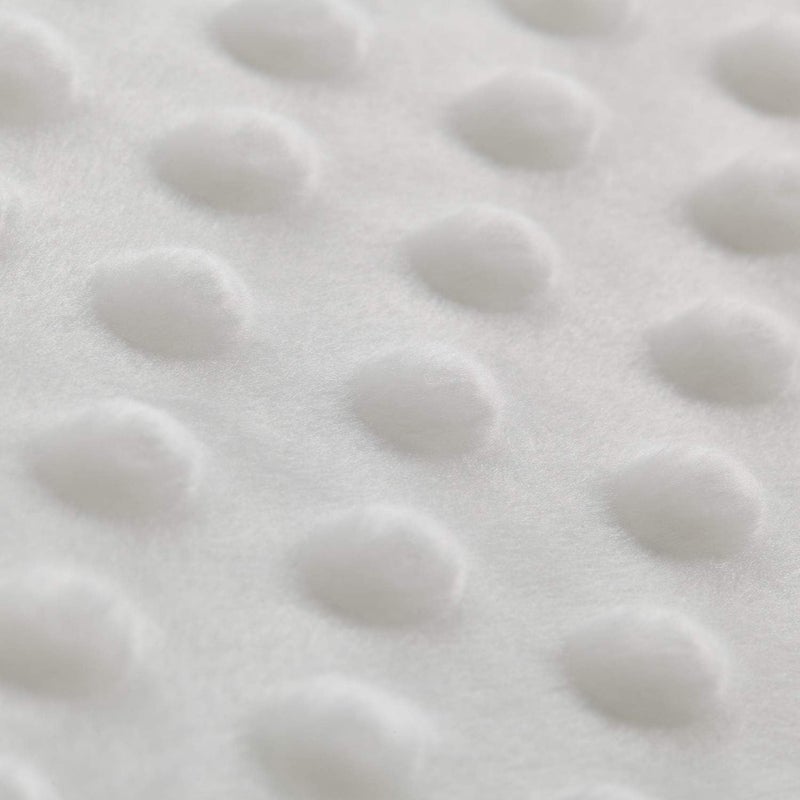 RelaxBlanket 60''x80'' Duvet Cover for Weighted Blanket | Premium Super Soft Minky Dot | White - Image 4