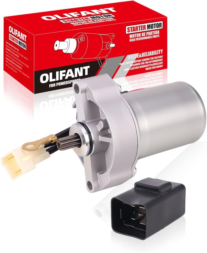 OLIFANT Starter Motor for Polaris Outlaw 90 & 110, Sportsman 90 & 110 (2007-2023)