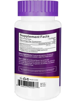 NBL Natural Milk Thistle 1000mg Herbal Supplement, 50 Softgels  - Image 2