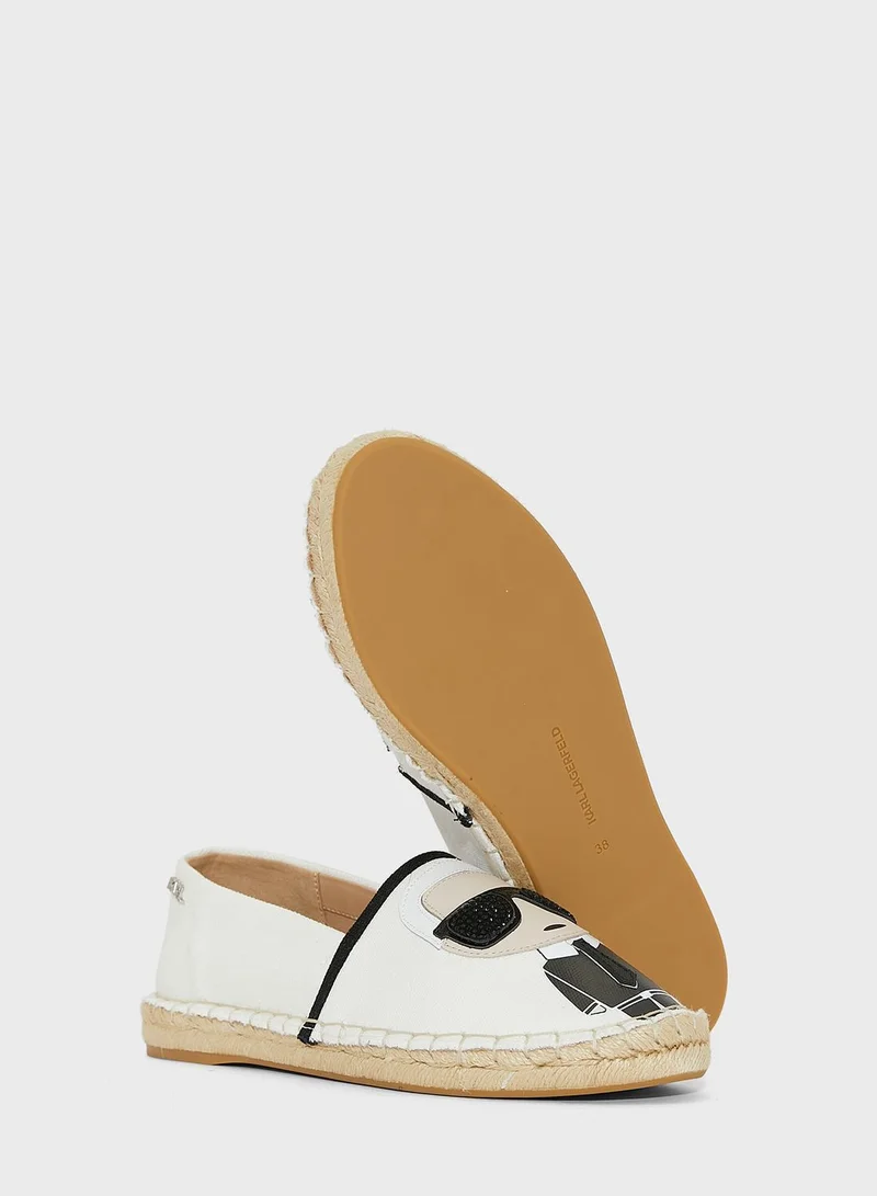 Karl Lagerfeld Kamini Iconic Espadrilles