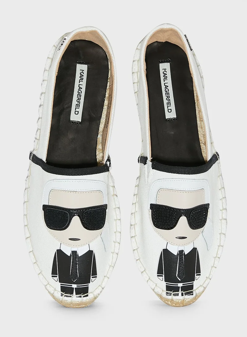 Karl Lagerfeld Kamini Iconic Espadrilles