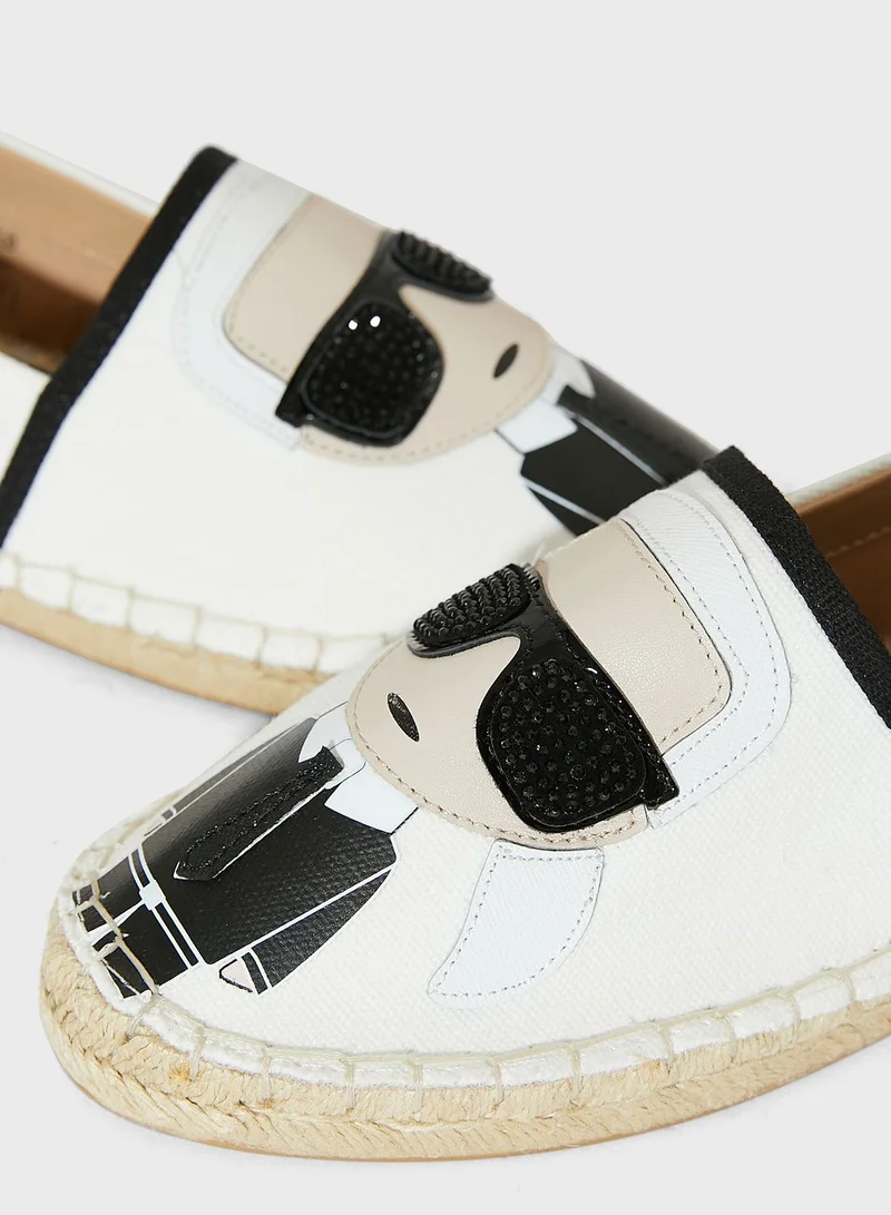 Karl Lagerfeld Kamini Iconic Espadrilles